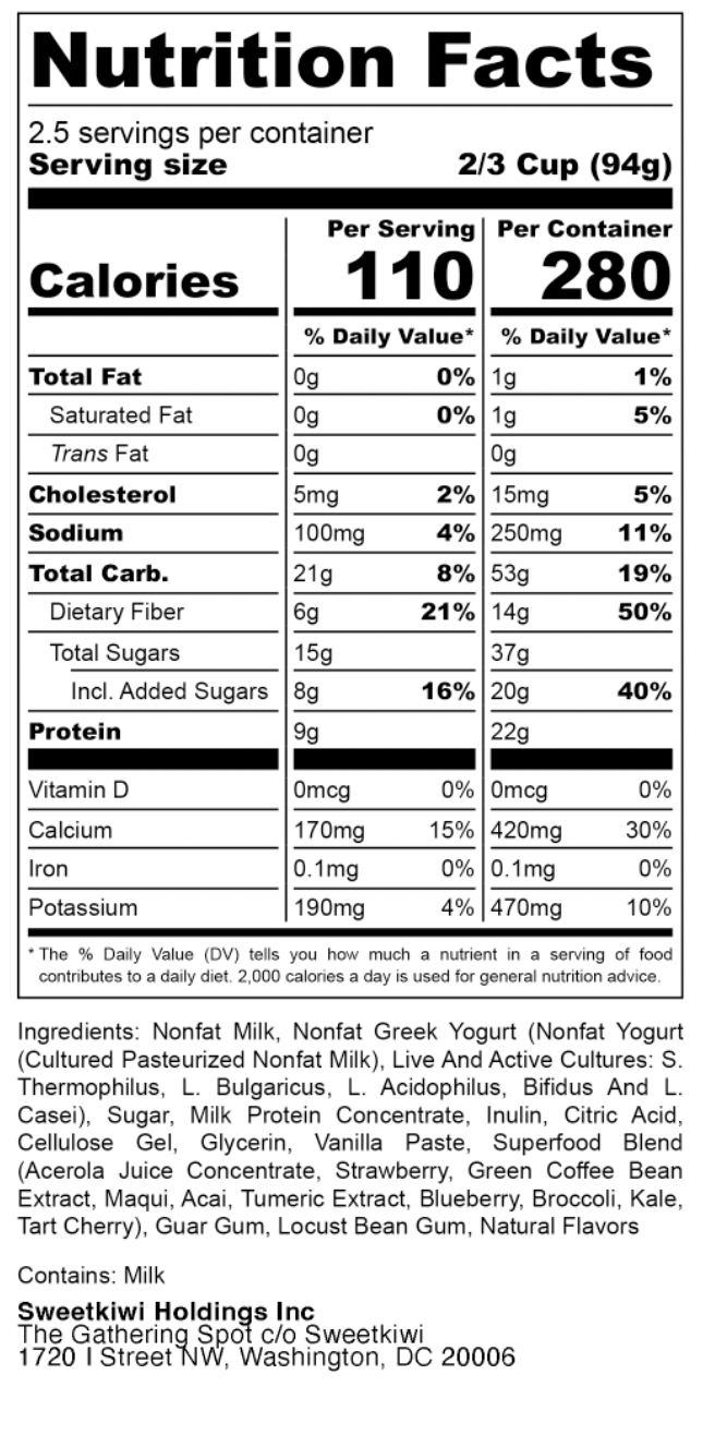 Vanilla Bean (A Case of 6)